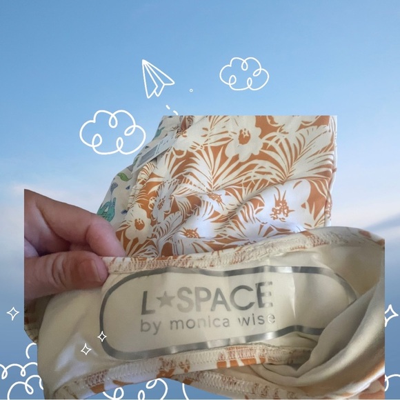 L Space NWT little high jump one piece swimsuit girls size 12 adjustable… - Picture 6 of 11